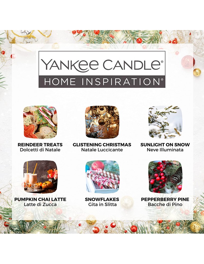 Set da 6 Candele Votive in Confezione Regalo Yankee Candle