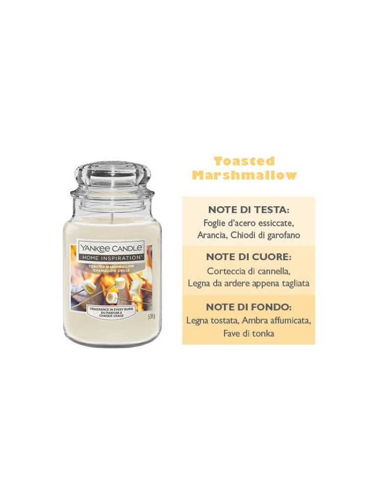 Candela YANKEE CANDLE 538 gr. Giara Grande Varie Profumazioni