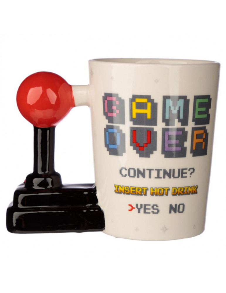 Tazza con Manico a Forma di Joystick con Arcade - Game Over